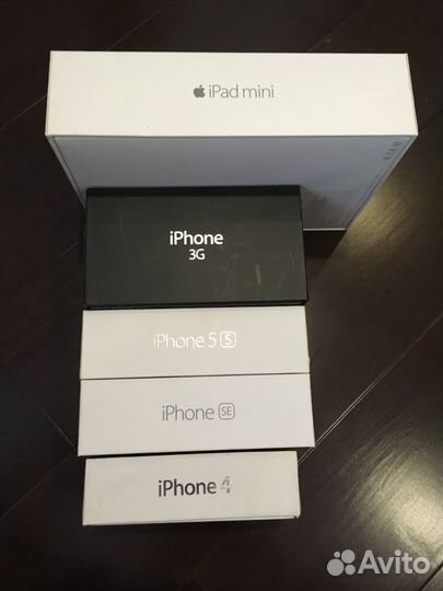 Коробки от техники apple