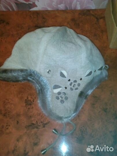 Шапка ушанка натуральная