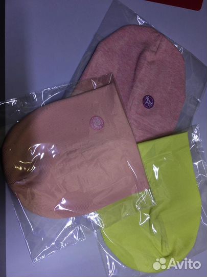 Шапка детская демисезонная 2 шт в упаковке