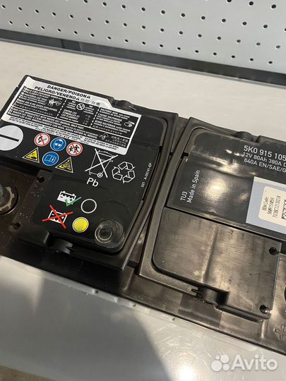 Оригинальный аккумулятор Volkswagen Touareg II