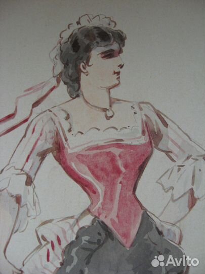 Блюдо антиквариат резьба