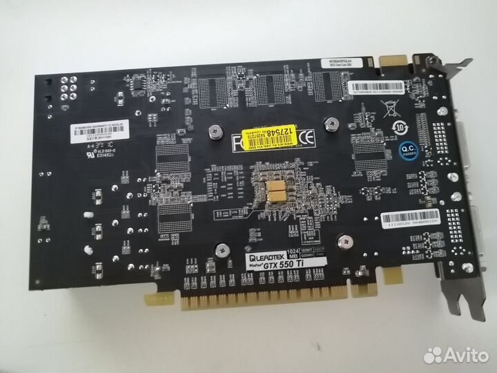 Видеокарта Qleatdek GTX 550TI 1GB