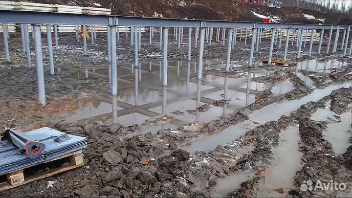 Винтовые сваи для фундамента