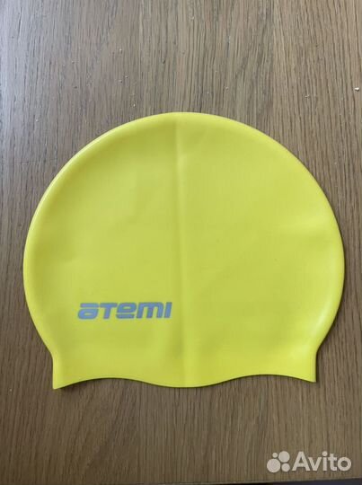 Детская шапочка для плавания жёлтая