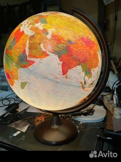 Глобус школьные, светящиеся оптом от500р