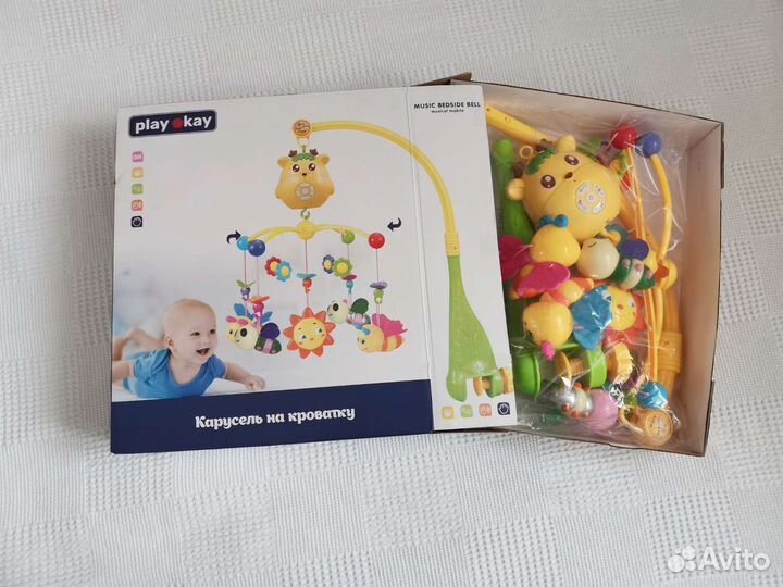 Мобиль для новорожденных новый
