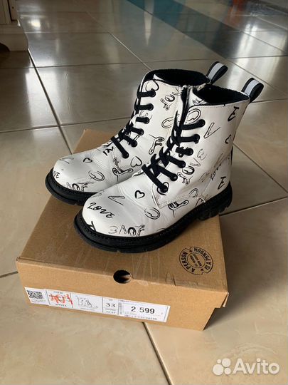 Обувь для девочки 33 размер