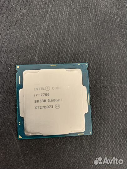 Процессор intel core i7 7700