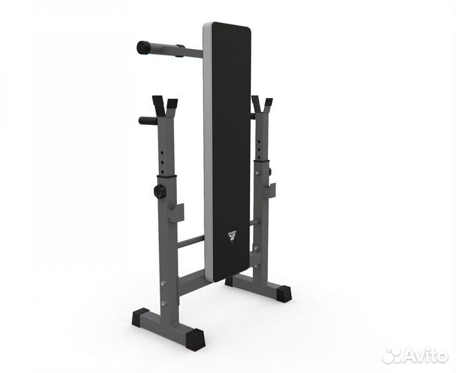 Скамья со стойками под штангу DFC D322