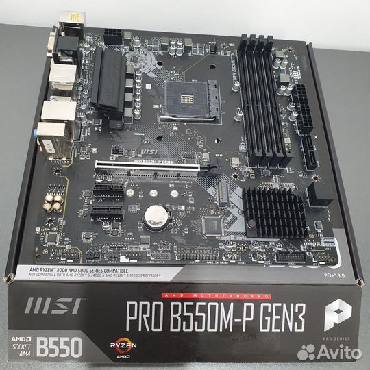 Материнская плата MSI PRO B550M-P GEN3