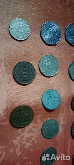 Монеты разные страны