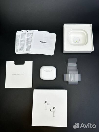 Беспроводные наушники apple airpods 3