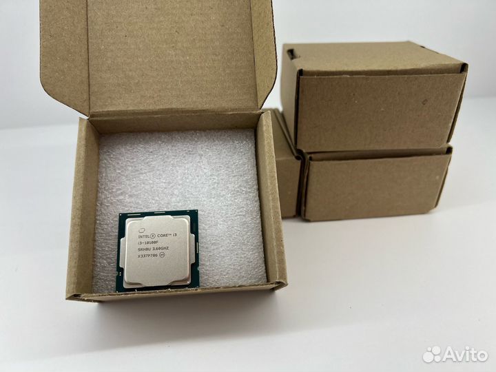 Новый Процессор Intel Core i3 10100F