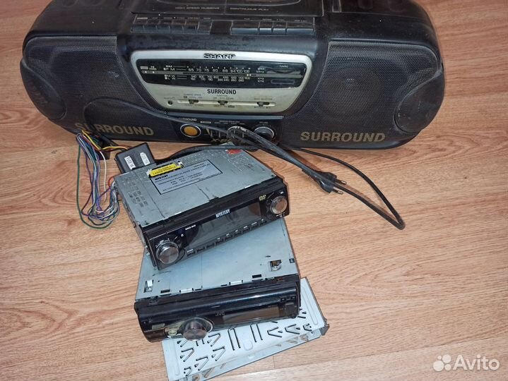 Магнитолы и магнитофон