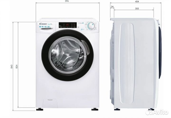 Стиральная машина Candy SMART pro cso4 107tb1/2-07