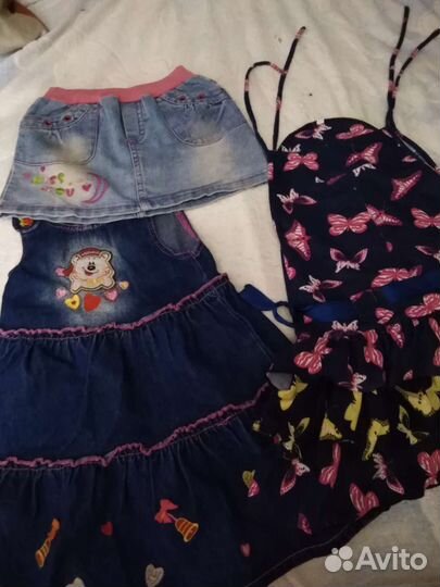 Вещи пакетом для девочки