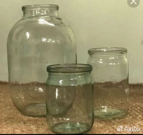Банки стеклянные 3 литра