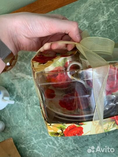 Чайный сервиз на 2 персоны 4 предмета