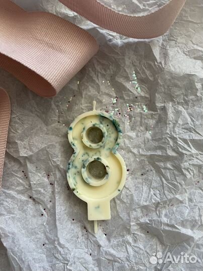 Свечи цифры, свечи в торт