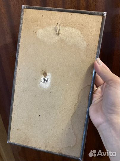 Картина репродукция чеканка СССР винтаж