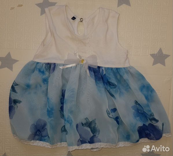 Платья для девочки 74-80-86