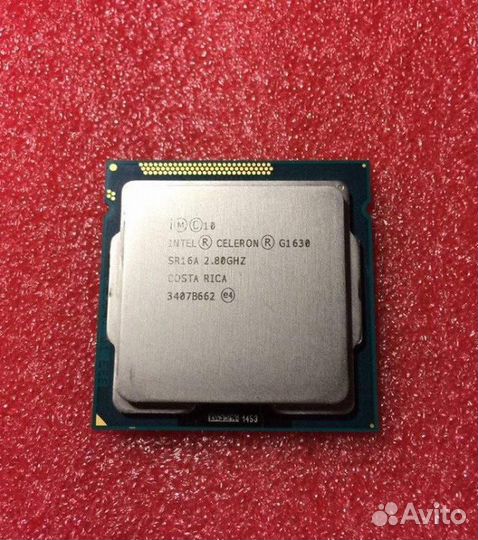 Процессоры Pentium G2020/Celeron G1630 (LGA1155)