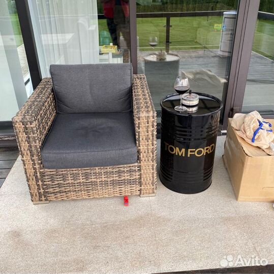 Мебель из бочек в стиле loft