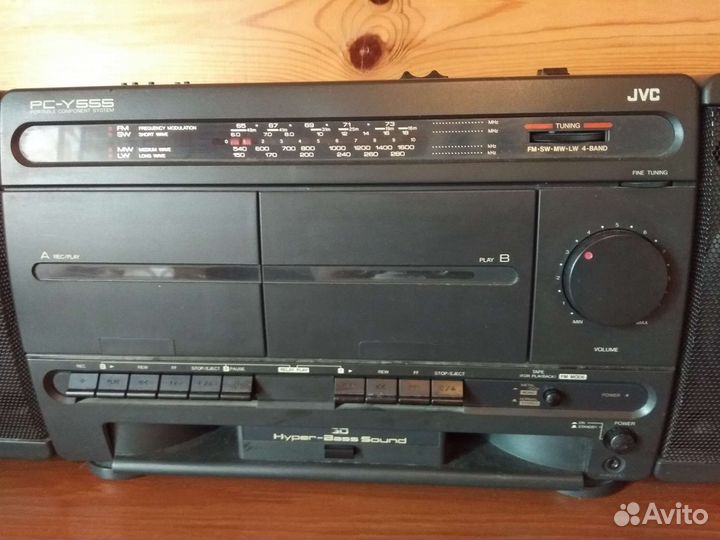 Стерио магнитофон JVC- PC Y555