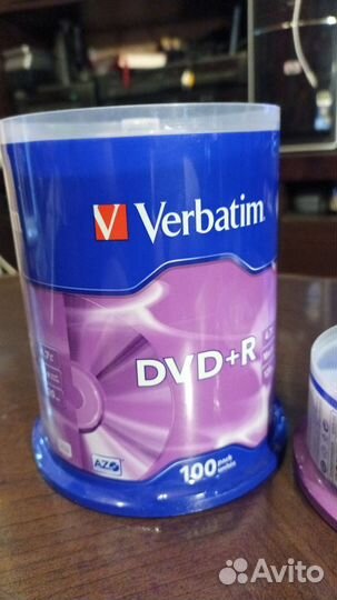 Оптические диски DVD+R, DVD-R, упаковки бобины