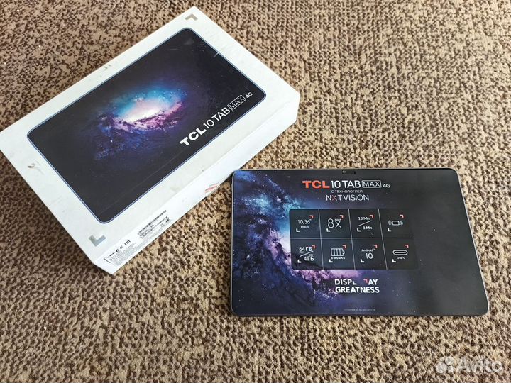 Планшет TCL 10 Tab Max 4G 10,36