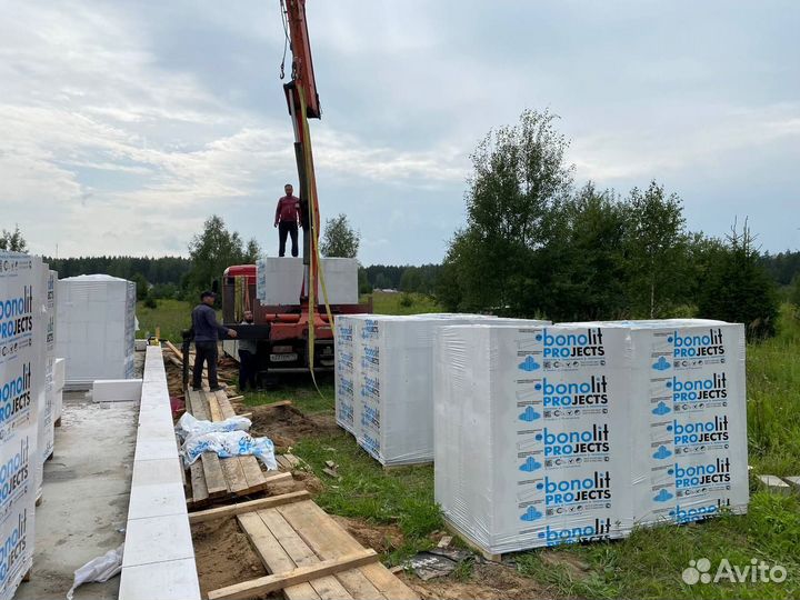 Блок D400 Бонолит