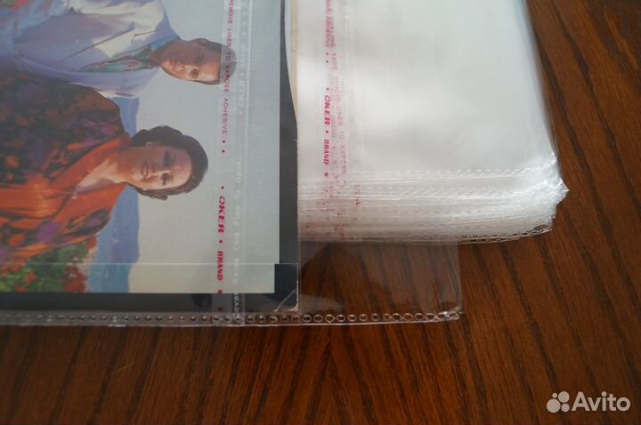 Внешний пакет для 7 дюймовой пластинки (миньон)