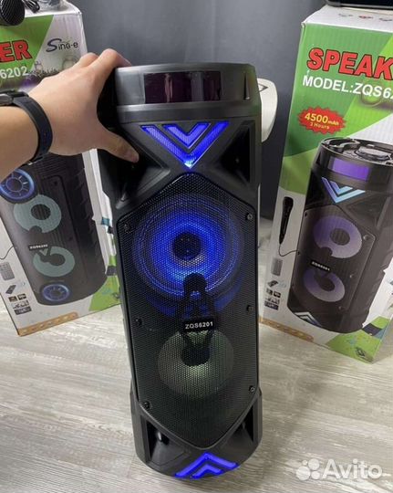 Блютуз колонка большая zqs6201