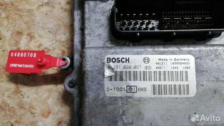 Блок управления двигателем / D2066L