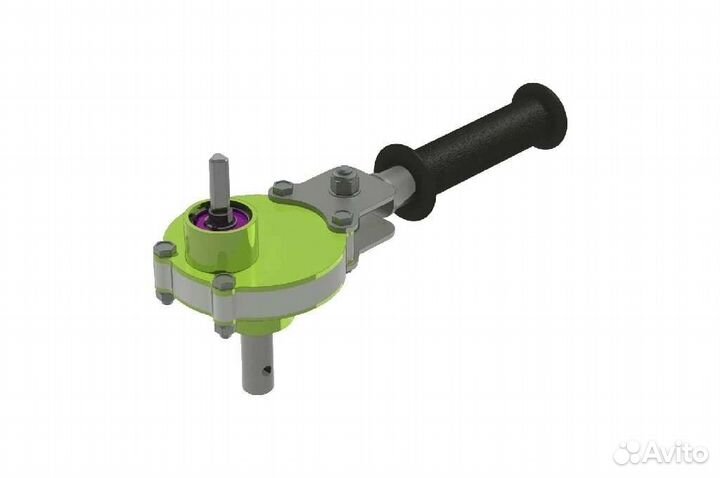 Редуктор для шуруповерта под шнек