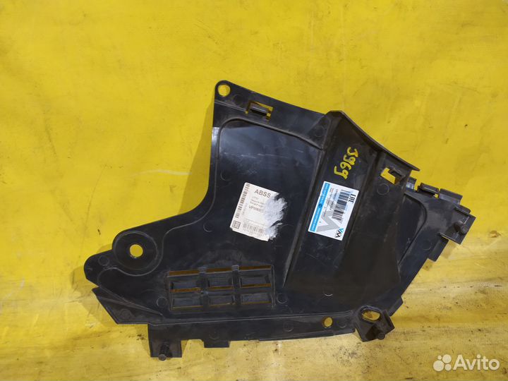 Пыльник двигателя нижний левый Renault Logan 05-14