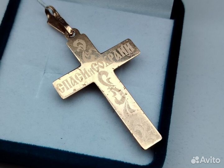 Крест золотой