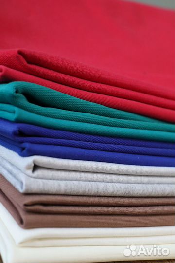 Ткань оптом футер 2 нитка цвет Антрацит