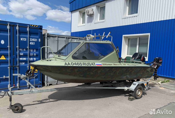 Катер алюминиевый Silver Hawk DC-520