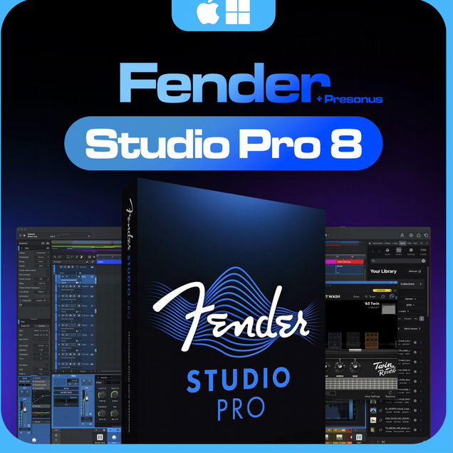 Fender Studio 8 Pro - Навсегда / Лицензия