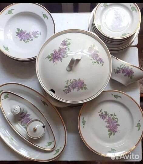 Набор столовой посуды бу