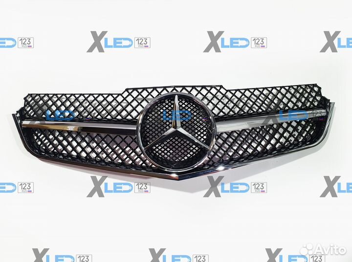 Решетка радиатора Mercedes W207 E207 coupe дорест