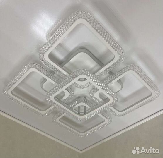 Люстра светодиодная на 25кв.м