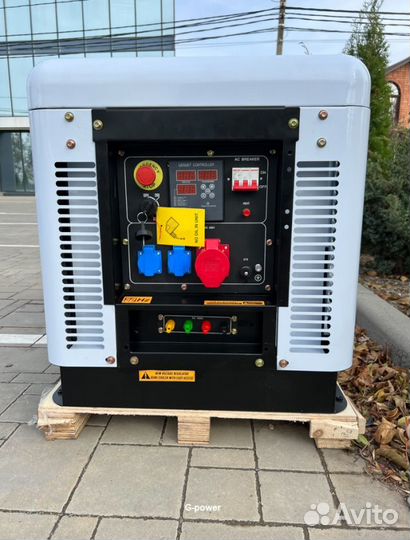 Дизельный генератор 13 кВт g-power DG15000SE3 трех