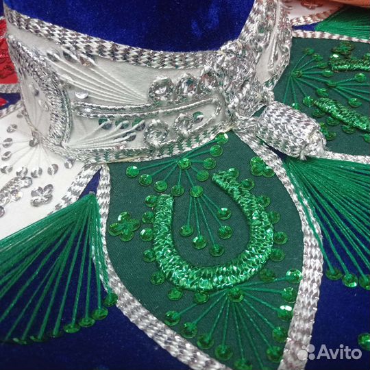 Самбреро и пончо мексиканские (оригинал)