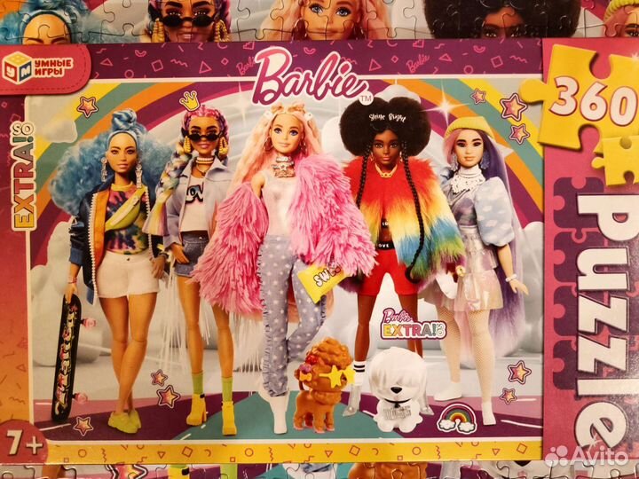 Пазлы для девочек 360 штук и на 1000 штук