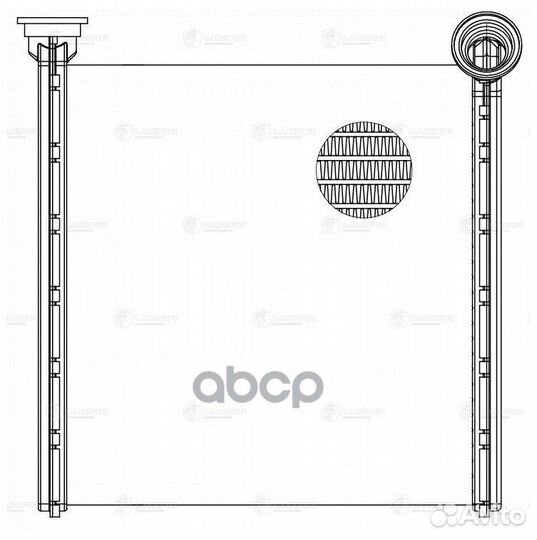 Радиатор отопления для а/м Skoda Octavia A7
