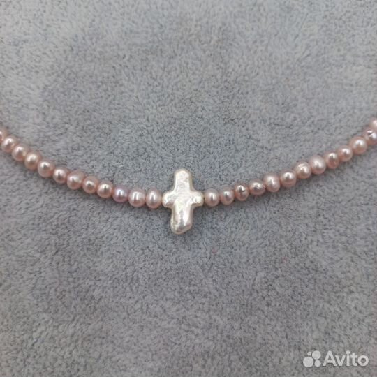 Чокер из жемчуга