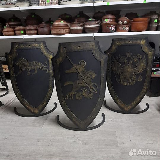 Подставка под шампура Щит