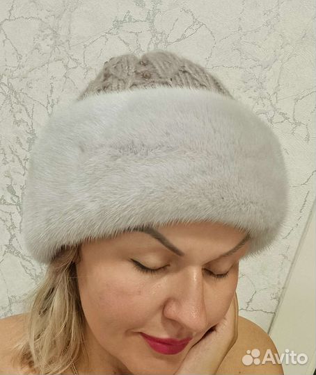 Шапка женская норка
